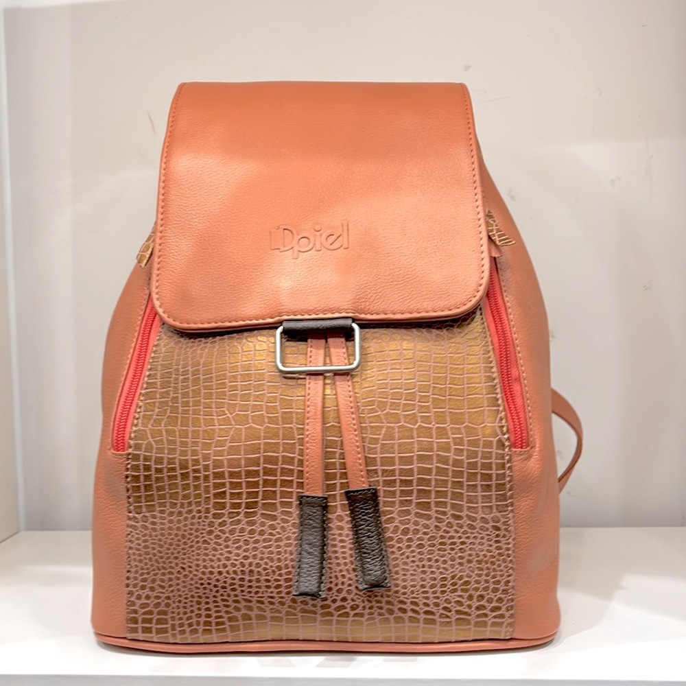 leather backpack